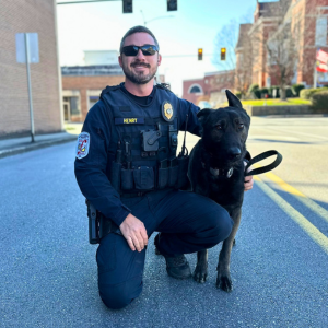 Sgt. Matt Henry & K9 Officer Raider